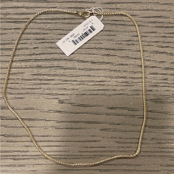 Gorjana Jewelry New Gorjana 8k Gold Plated Wyatt Necklace Poshmark